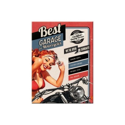 Magnet "Red - Garage" Nostalgic Art 