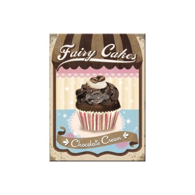 Magnet "Fairy Cakes Chocolate - Home & Country" Nostalgic Art 