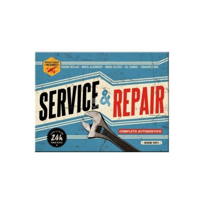 Magnet "Service & Repair - Best Garage" Nostalgic Art 
