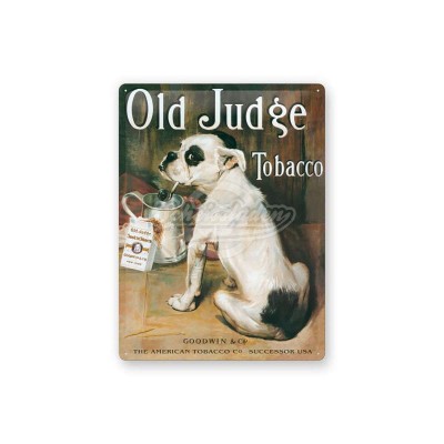 Blechschild "Old Judge" Nostalgic Art