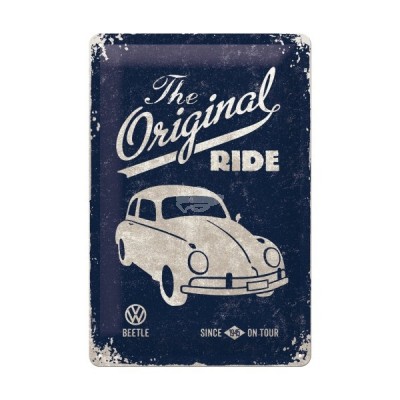 Blechschild "VW Beetle - ride" Nostalgic Art