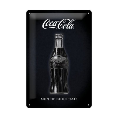 Blechschild "Sign of good Taste – Coca Cola" Nostalgic Art