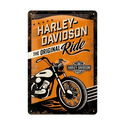 Blechschild "The Original Ride – Harley Davidson" Nostalgic Art