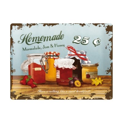 Blechschild "Homemade - Home & Country" Nostalgic Art