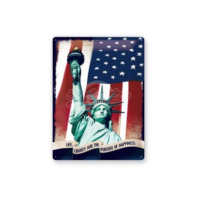 Blechschild "Statue of Liberty" Nostalgic Art-Auslaufartikel