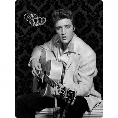Blechschild "Elvis - The King" Nostalgic Art