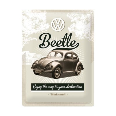 Blechschild "VW Retro Beatle" Nostalgic Art