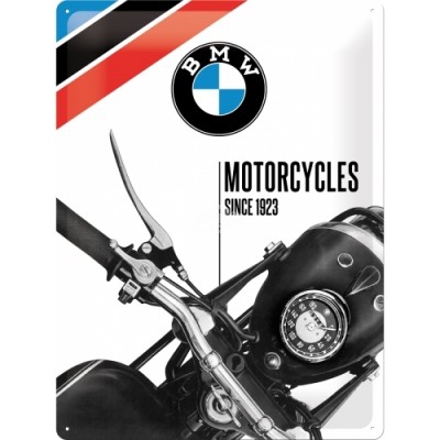 Blechschild „BMW - Motorcycles Since 1923“ Nostalgic Art