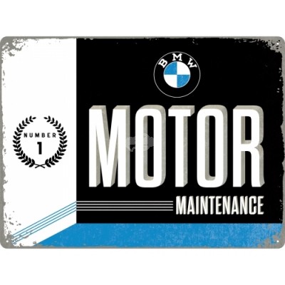 Blechschild „BMW Motor“ Nostalgic Art