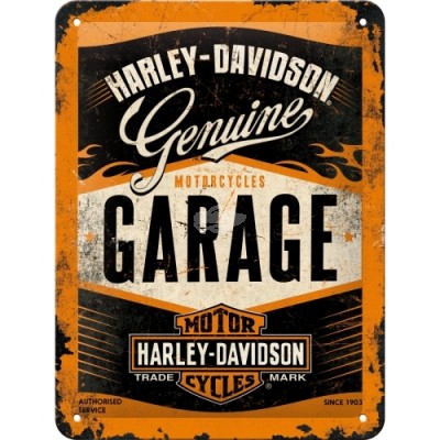 Blechschild "Harley Garage" Nostalgic Art
