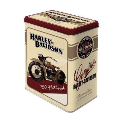 Vorratsdose L "Harley Davidson - Flathead" Nostalgic Art