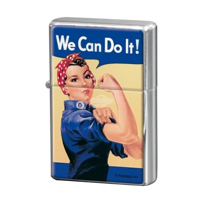 Feuerzeug "We can Do It - USA" Nostalgic Art
