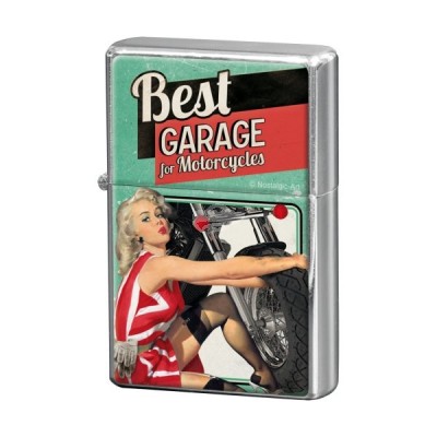 Feuerzeug "Green - Best Garage" Nostalgic Art 