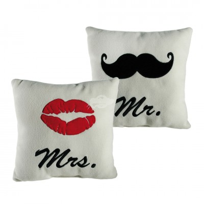 Kissen "Mr. oder Mrs"