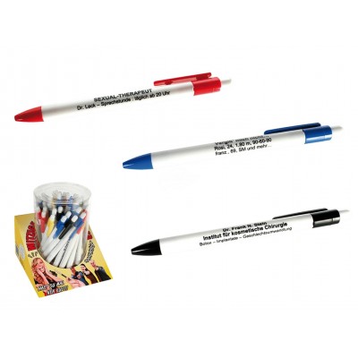 Kugelschreiber “mit lustigen deutschen Sprüchen“ - versch. Sprüche