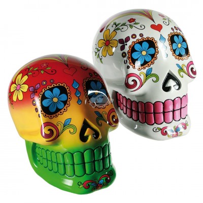 Coloured Skull "Totenkopf" XL - versch. Designs