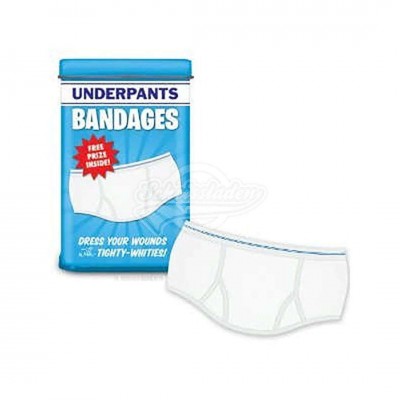 Pflaster in Dose Unterhose "Underpants Bandages"